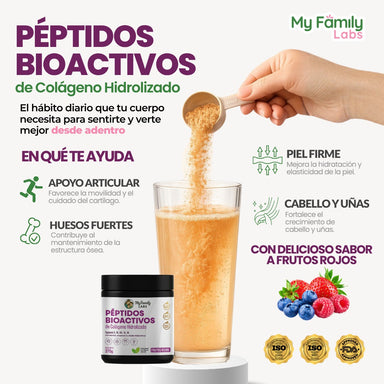 Péptidos Bioactivos de Colágeno  Tipo I,II,III,V, X